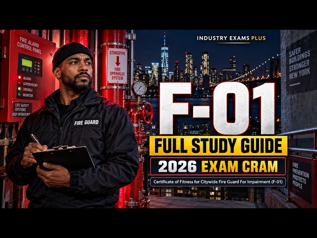 F-01 Fire Guard Exam 2026 FULL Study Guide | FDNY Exam Cram