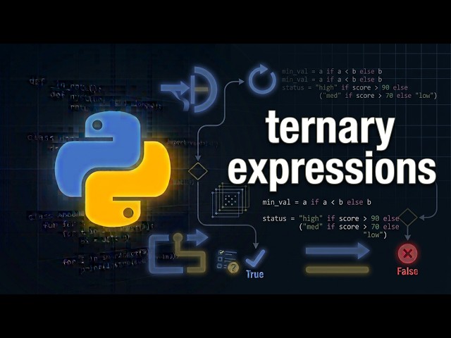 Python Ternary Operator (One-Line if/else) Explained | Python Course Module 2, Topic 7