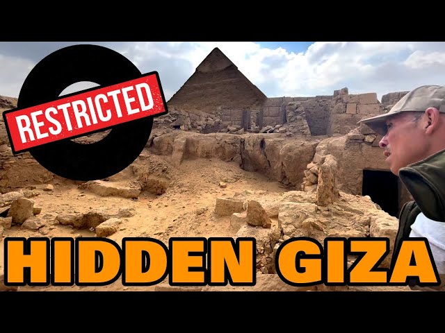 Sneaking Back Into the Pyramids of Giza Forbidden Zone. Then the Guards Showed Up Part 2