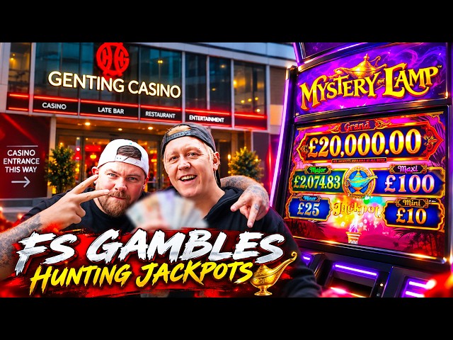 Back In Genting Casino! Hunting The £20,000 Jackpot 🧞