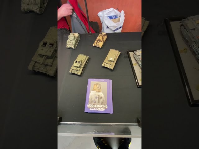 Bovington Tank Museum Modellers at the South West Model Show, Bovington, Dorset 7 Feb 2026