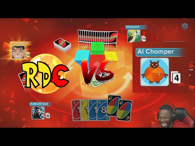 RDC got Folded by a Bot - Funniest Game of UNO Ever!