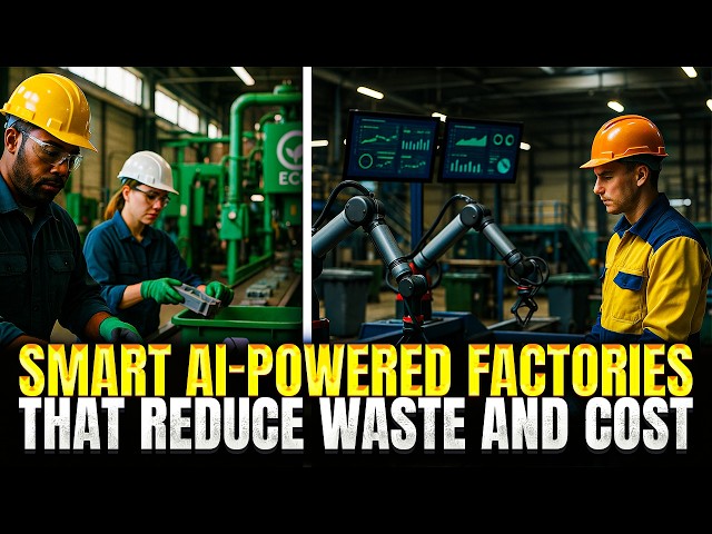 Smart AI-Powered Factories That Reduce Waste & Cost