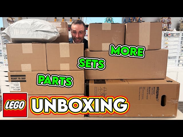 Big LEGO Unboxing! Sets, Parts & More