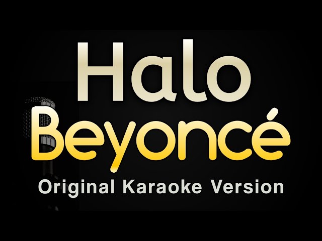 Halo - Beyoncé (Karaoke Songs With Lyrics - Original Key)