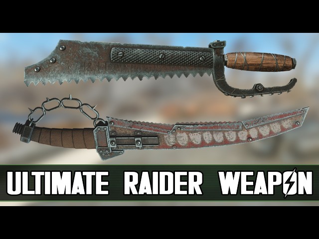 The Ultimate Raider Weapon - Fallout 4 Mod