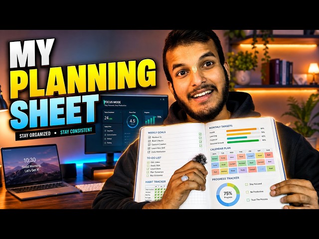 My plan And | My Planning Sheet |