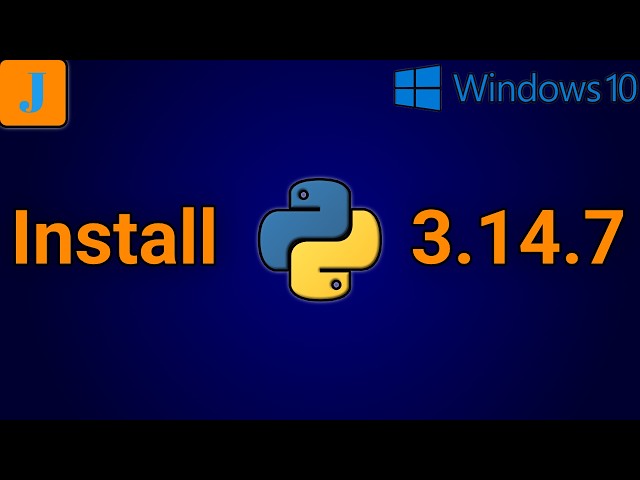 How To Install Python 3.14.7 On Windows 10