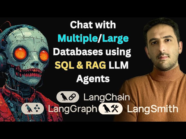 Chat with Multiple/Large SQL and Vector Databases using LLM agents (Combine RAG and SQL-Agents)