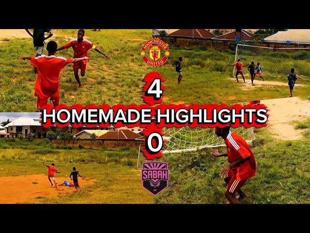 Manchester United total dominance! Manchester United vs Sabah FK Homemade Highlights