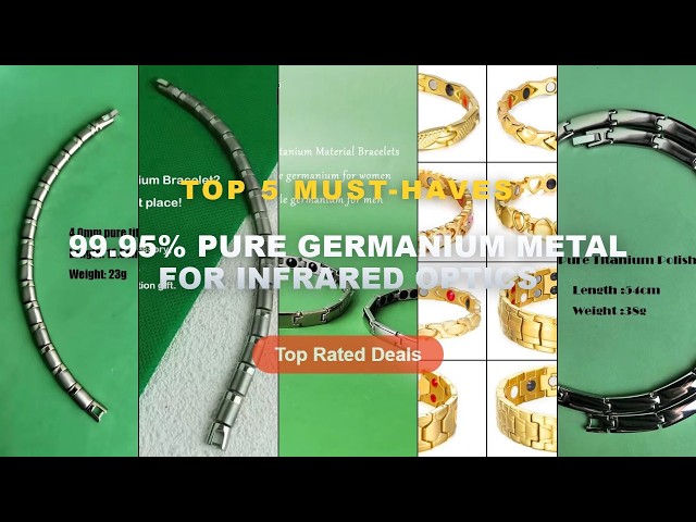99.95% Pure Germanium Metal For Infrared Optics: Top 5 Best Sellers - 6mm Pure Titanium Unisex Polis