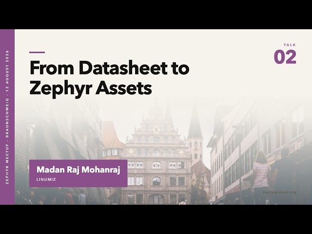 Embedded DX: Building an AI Workflow from Datasheet to Zephyr Assets