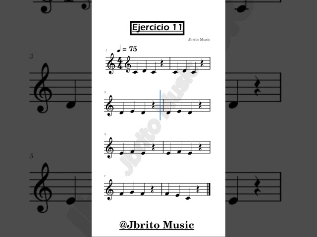 Ejercicio 11 #teoriamusical #quizmusical