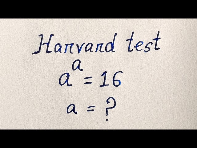 Can you solve this challenging Math olympiad question | Algebra problems :a =?