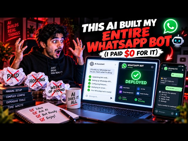 How to Create Your Own WhatsApp Bot Using AI for FREE in 2026