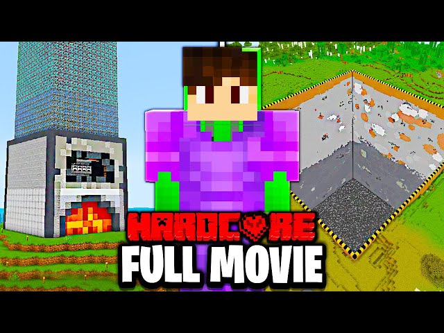 I Survived 1,000 Days in Hardcore Minecraft! (FULL MOVIE)