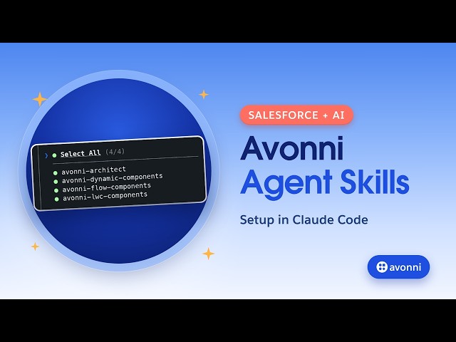 How to set up Avonni Agent Skills in Claude Code