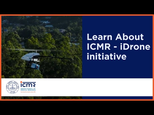 #ICMR i-Drone Initiative | Secretary-DHR & DG-ICMR on Drone-Based Healthcare Delivery