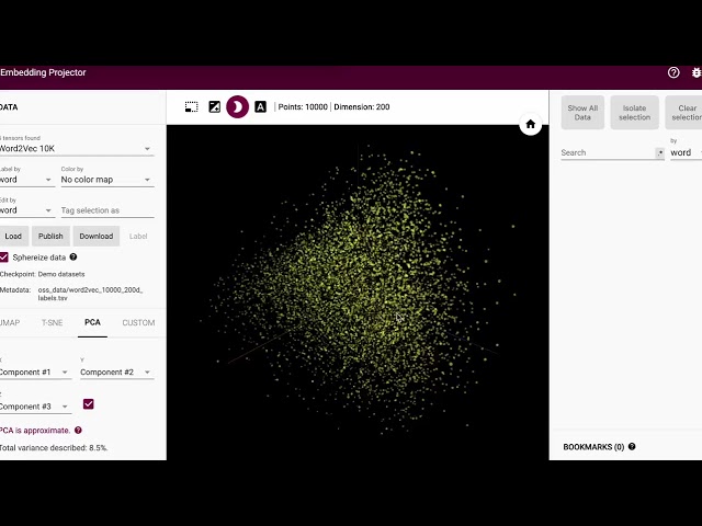 Embeddings Explained VISUALLY 🔥 (TensorFlow Embedding Projector)
