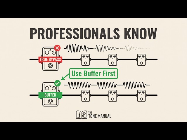 Why Professional Guitarists Never Use Only True Bypass (The Buffer Secret)