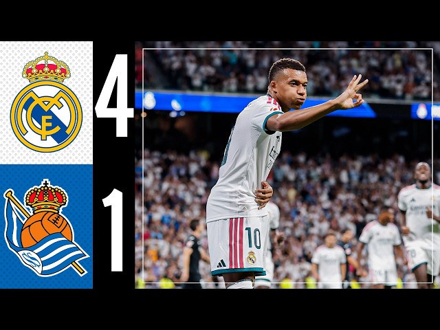 HIGHLIGHTS | Real Madrid 4-1 Real Sociedad | LaLiga