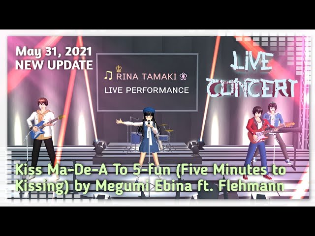 Rina Tamaki Live Concert | Full Performance I Sakura School Simulator | New Update