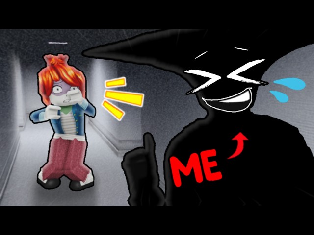 I BECAME THE MONSTER IN MONOCHROME... (ROBLOX)