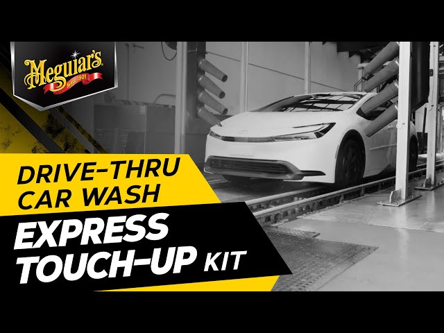Meguiar’s Drive-Thru Car Wash Express Touch-Up Kit - Perfect for Touching Up Your Ride After Washing
