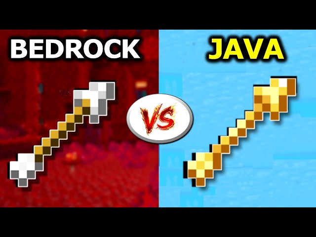 14 GENUINELY USEFUL Minecraft Java vs Bedrock Differences