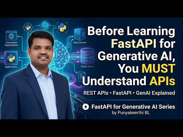 Before Learning FastAPI for Generative AI, You MUST Understand APIs! | Beginner Guide