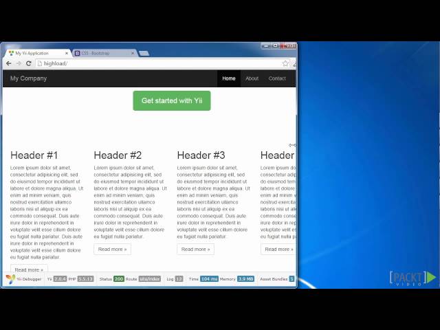 Mastering Yii 2: The Course Overview | packtpub.com