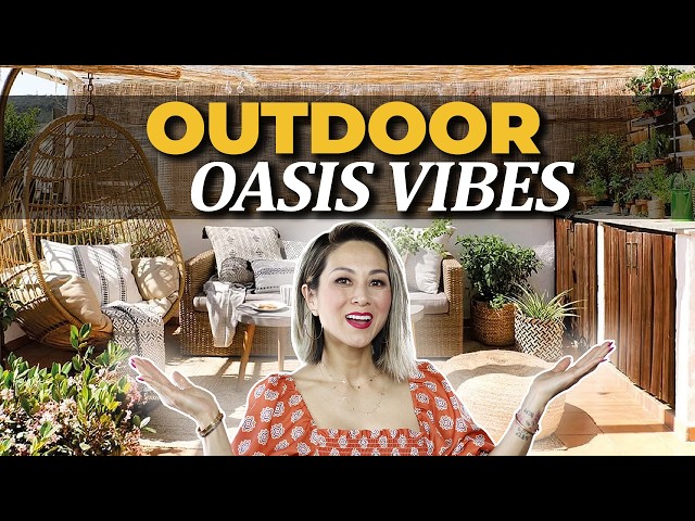 Designer-Approved Outdoor Living Hacks (Make Your Small Space Look Expensive!) | Julie Khuu