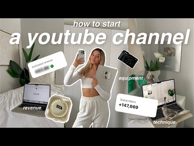 how to ACTUALLY start a youtube channel in 2026 📹  (the no bs advice you need)