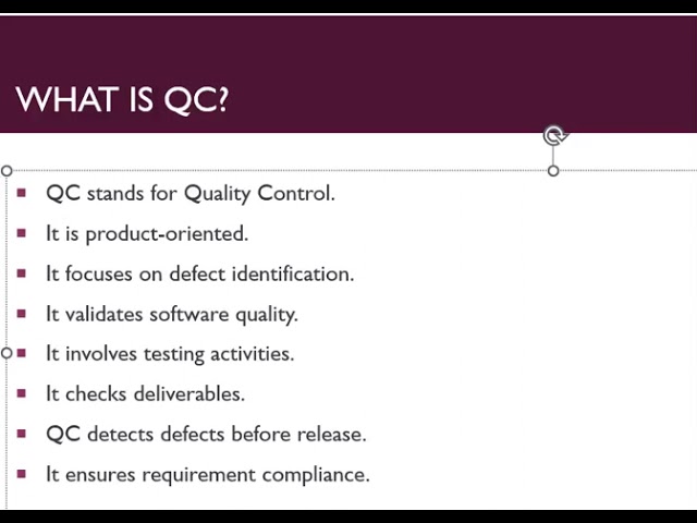 Top MNC Interview Question #7 | What is QC? #shorts