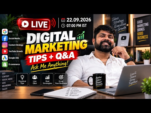 Tech Live How to make professional thumbnail #live