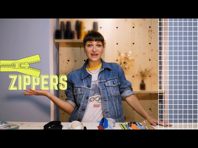 EVERYTHING YOU NEED TO KNOW ABOUT ZIPPERS 🤐5 Zipper Types and How to Measure