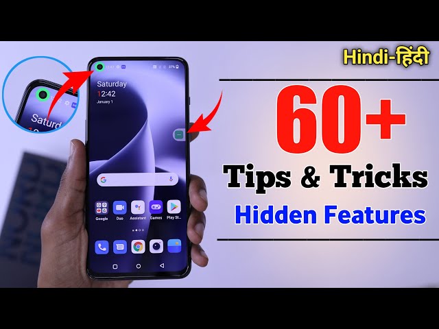 OnePlus Nord 2T Tips And Tricks - Top 60++ Hidden Features | Hindi-हिंदी