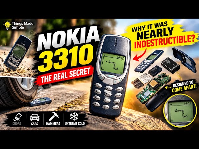 Why Was the Nokia 3310 Nearly Indestructible? 🤯 The Secret Engineering Explained! 