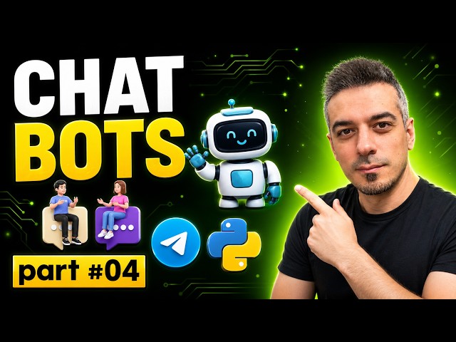 How to Make Conversational Chat Bots | Python Telegram Bot