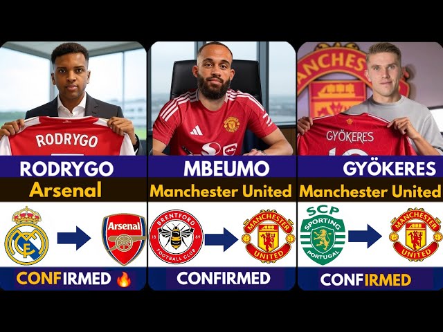 🚨LATEST CONFIRMED TRANSFER NEWS AHEAD OF SUMMER TRANSFER WINDOW 2025 Mbeumo To United 🔥, Rodrygo ✅️
