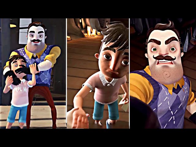 We finally found little Aaaron 👀 But...😱 | HELLO NEIGHBOR 2 FANMADE Cinematic by @TGW #edited