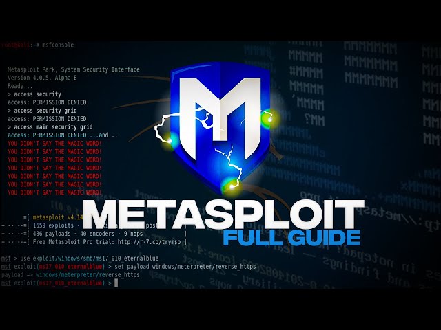 The Ultimate Metasploit Tutorial!