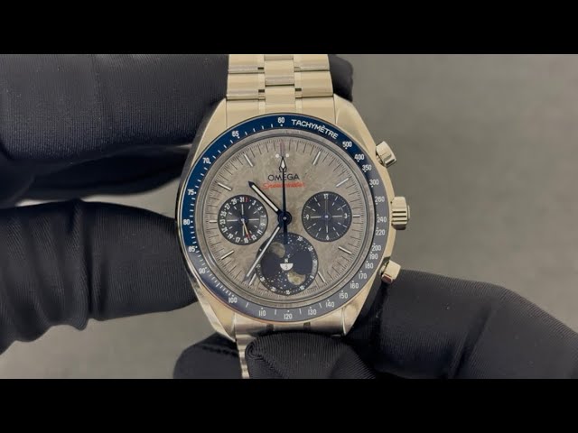 Omega Speedmaster Moonphase Meteorite