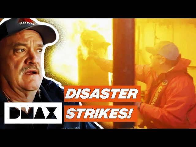 DISASTER STRIKES! Fire and Explosion Traps Deckhand | Deadliest Catch