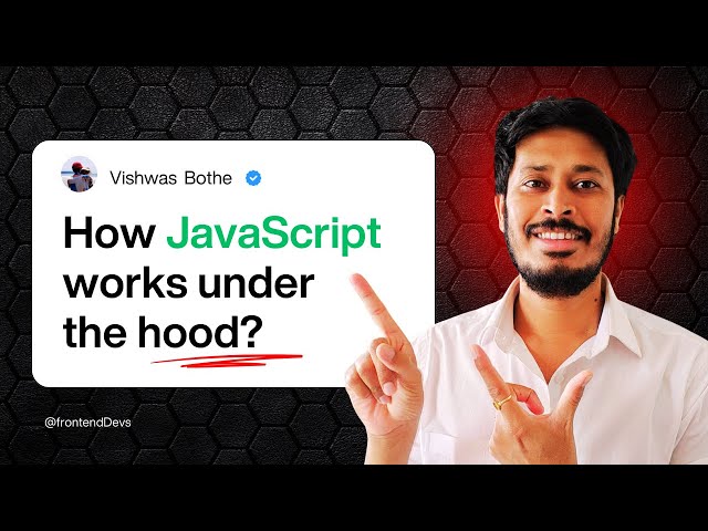 How JavaScript Works Under the Hood 🔥 |  Execution Context, Call Stack & Memory Explained