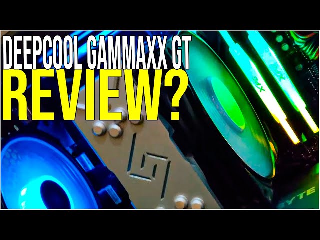 DeepCool Gammaxx GT: The most beautiful cooler for your setup