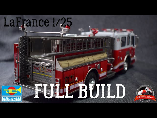 American LaFrance Eagle Fire Pump 1/25 Trumpeter Full Build