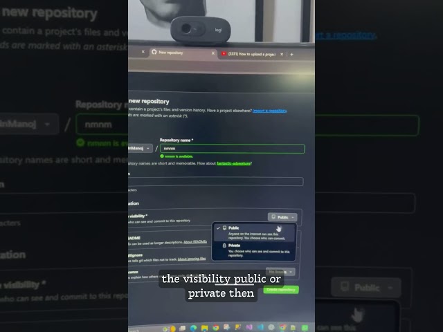Upload Your Code to GitHub Repository in 30 Seconds 🚀 | GitHub Tutorial #shorts