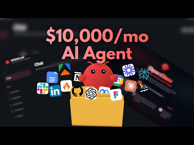 I Built a $10,000 AI Content Creator with OpenClaw (0 Coding)