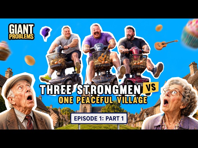 3 STRONGMEN VS 1 PEACEFUL VILLAGE